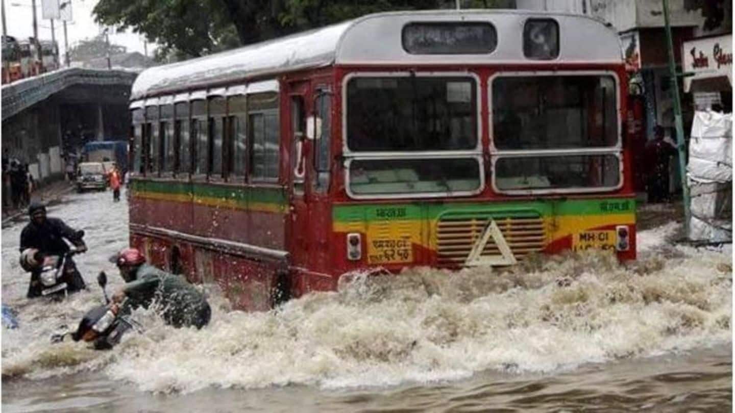 Mumbai: Incessant rains affect traffic movement, suburban trains