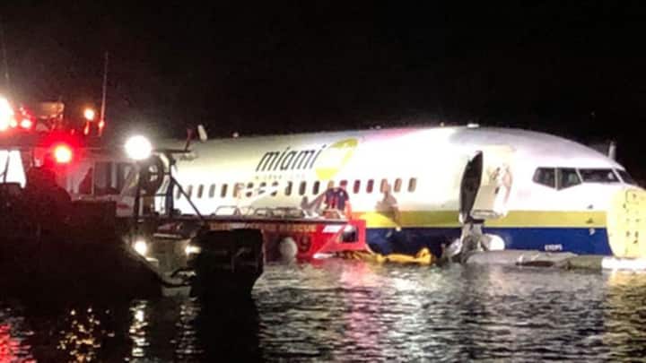 US: Boeing-737 with 136 passengers skids off, goes into river