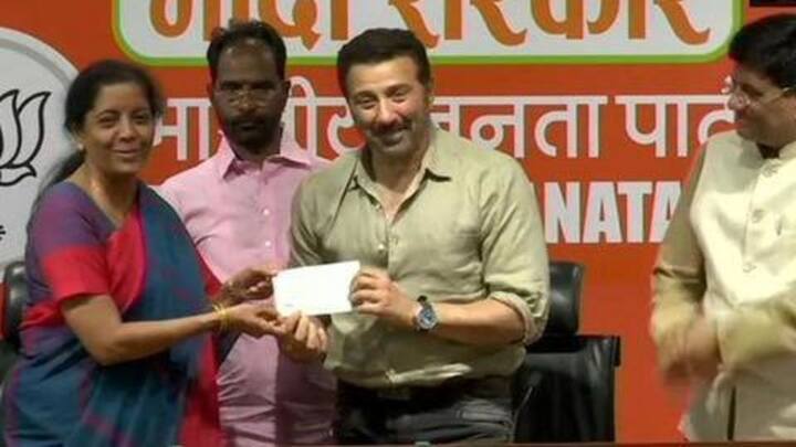 #Elections2019: Sunny Deol joins BJP; likely to contest from Gurdaspur
