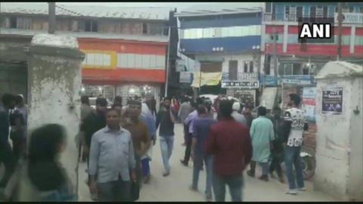Area has been surrounded for searches: Police Area has been surrounded for searches: Police