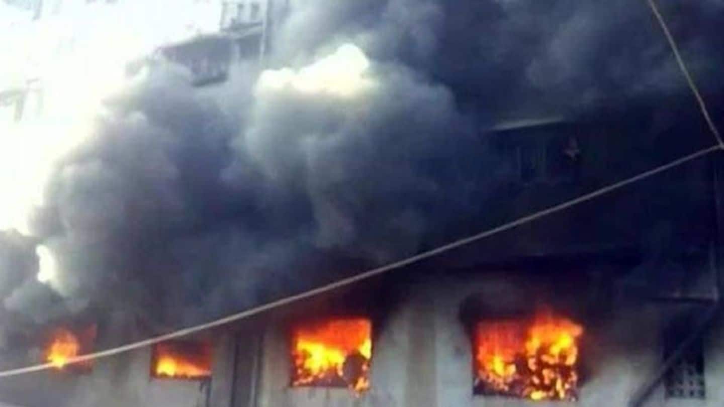 Juhu Building Fire: 2-year-old daughter saved us, says laborer's wife