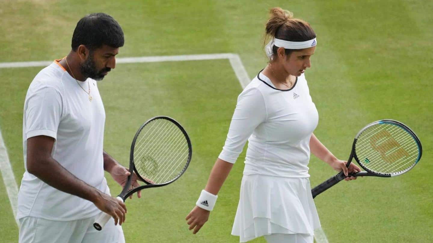 2021 Wimbledon Championships: Mirza-Bopanna pair crashes out of mixed doubles