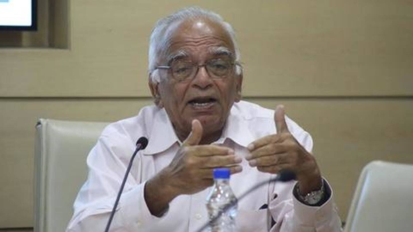 Pradip Baijal, the former Chairman of TRAI Pradip Baijal, the former Chairman of TRAI