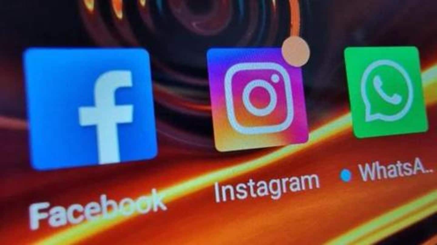 WhatsApp, Facebook, Instagram down; users report media download issues