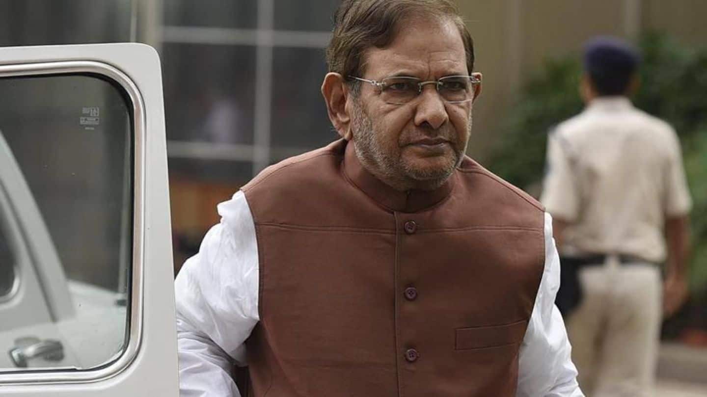 JD(U) suspends 21 Sharad Yadav loyalists for anti-party activities