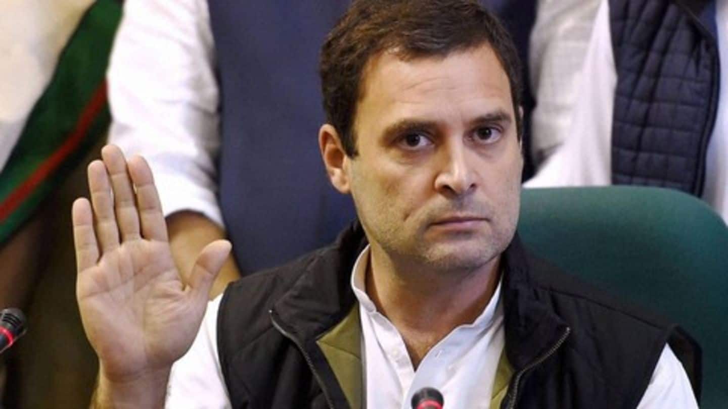 Rafale deal 'smells-like-scam'; Defense Minister doing flip-flop on secrecy-clause: Rahul
