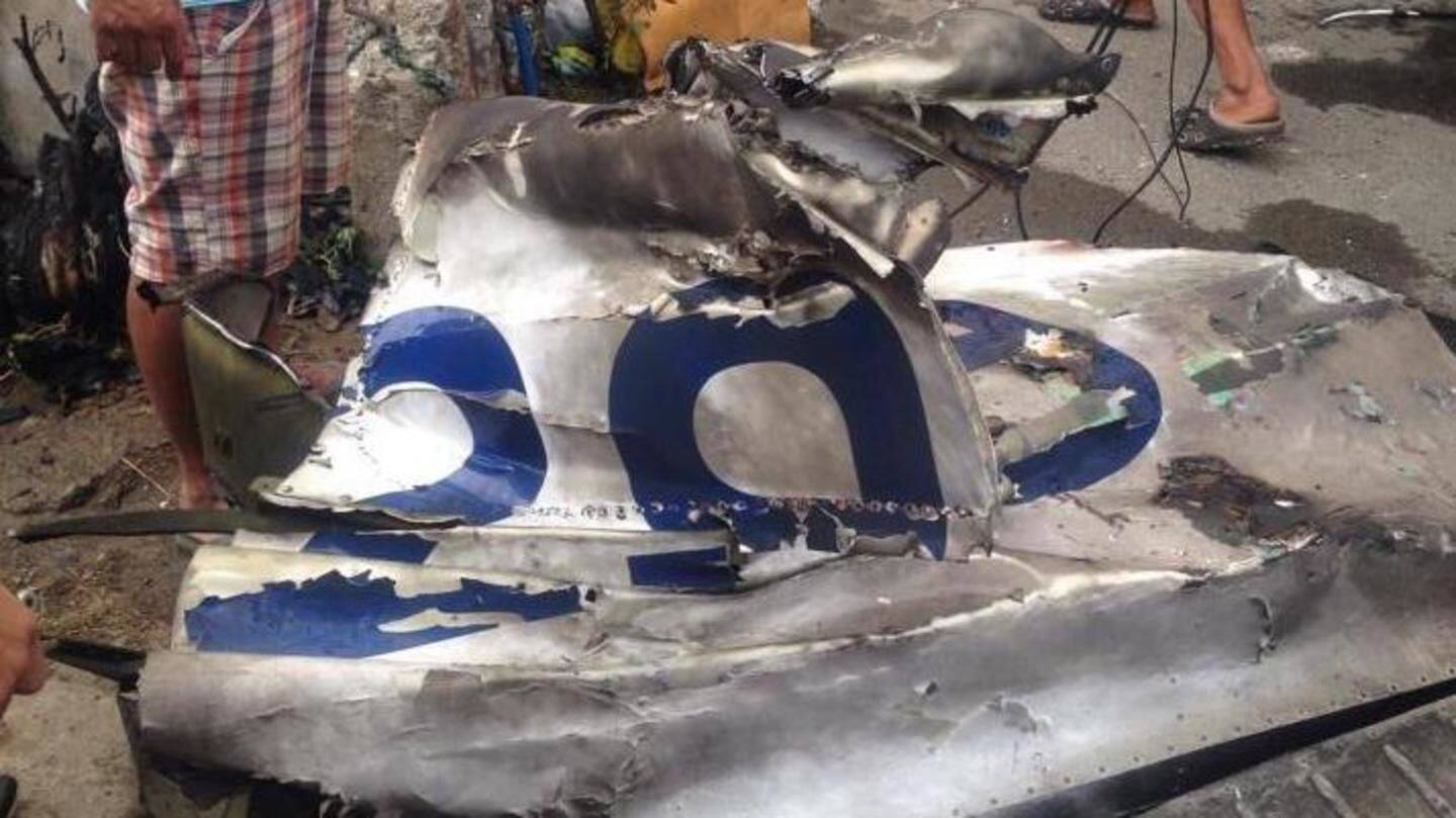 The aircraft was operated by Lite Air Express: Apolonio The aircraft was operated by Lite Air Express: Apolonio