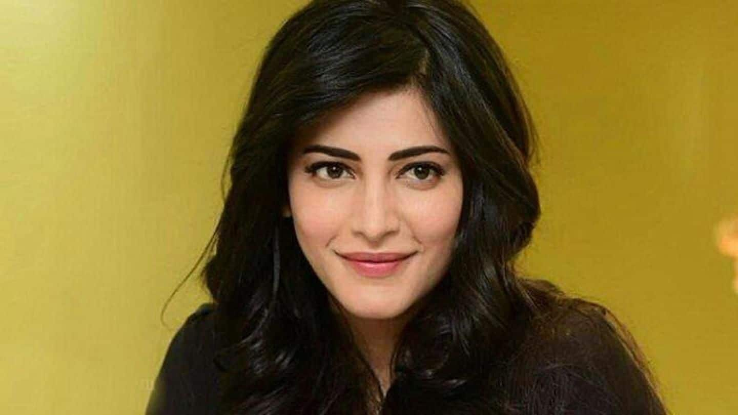 I always feel like an outsider, says Shruti Haasan