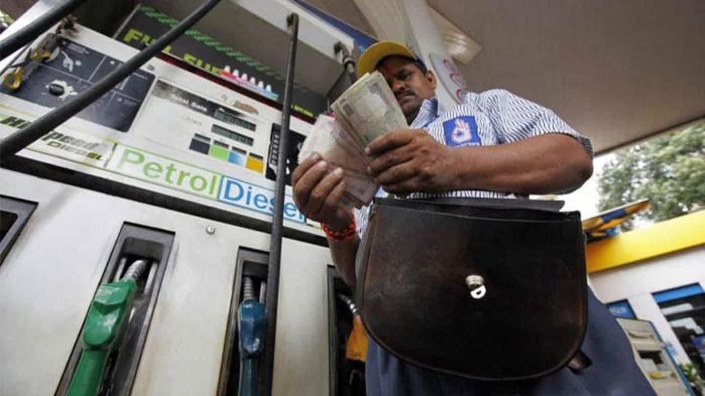 Fuel prices cut; petrol cheaper by 25p, diesel by 17p
