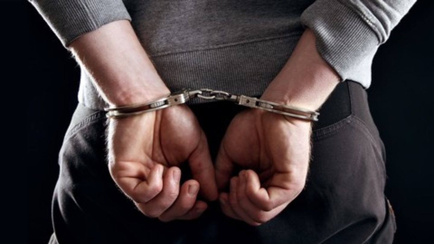 25-year-old arrested for stealing courier delivery bag containing mobiles, shopping-cards