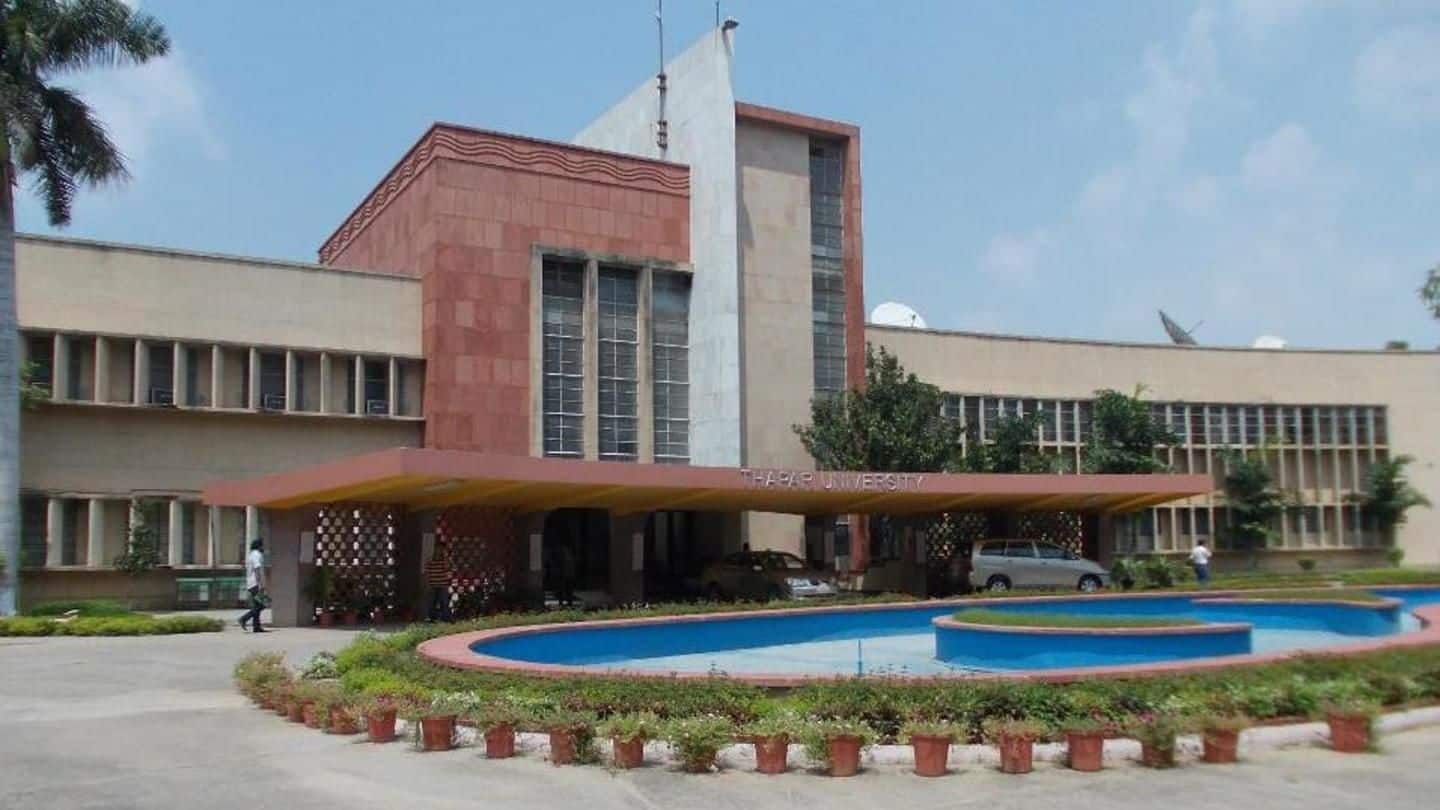 Thapar University, one of the top universities for engineering Thapar University, one of the top universities for engineering
