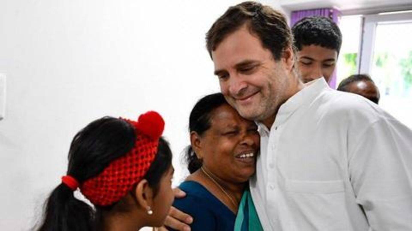 RaGa meets nurse who was present when he was born