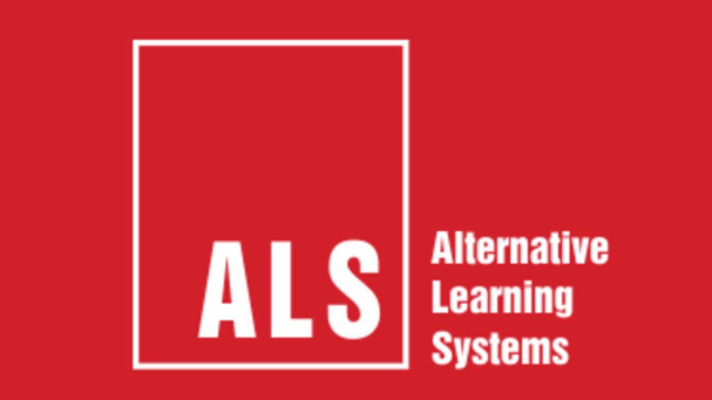 The ALS (Alternative Learning System) IAS Academy The ALS (Alternative Learning System) IAS Academy