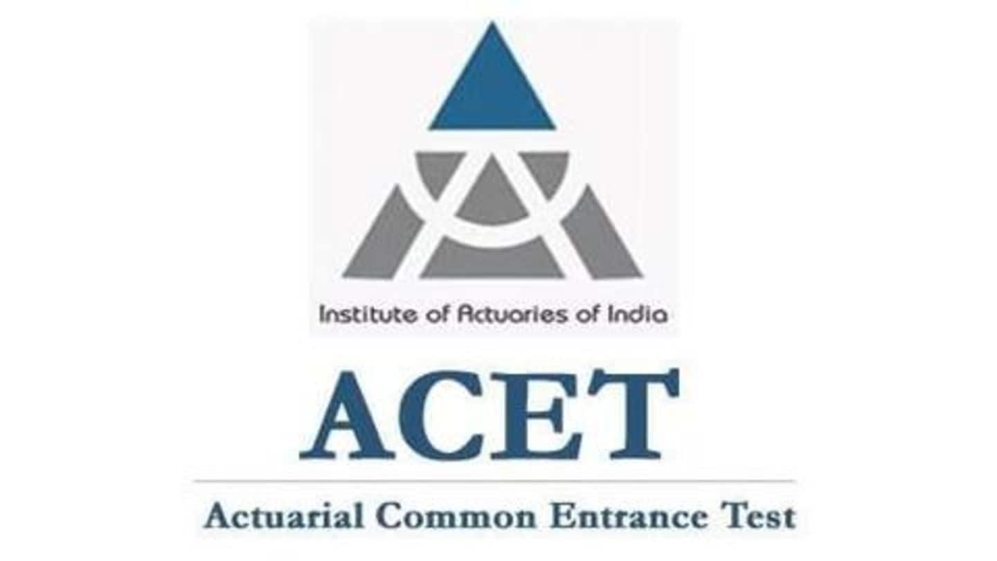 #CareerBytes: How to prepare for Actuarial Common Entrance Test (ACET)?
