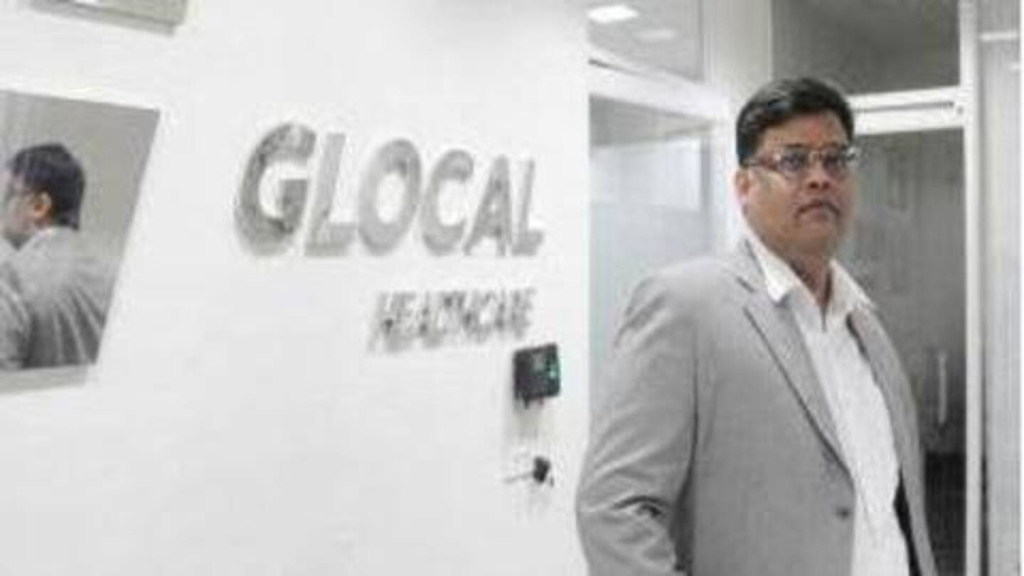 Dr. Sabahat Azim, the founder of Glocal Healthcare Systems Dr. Sabahat Azim, the founder of Glocal Healthcare Systems