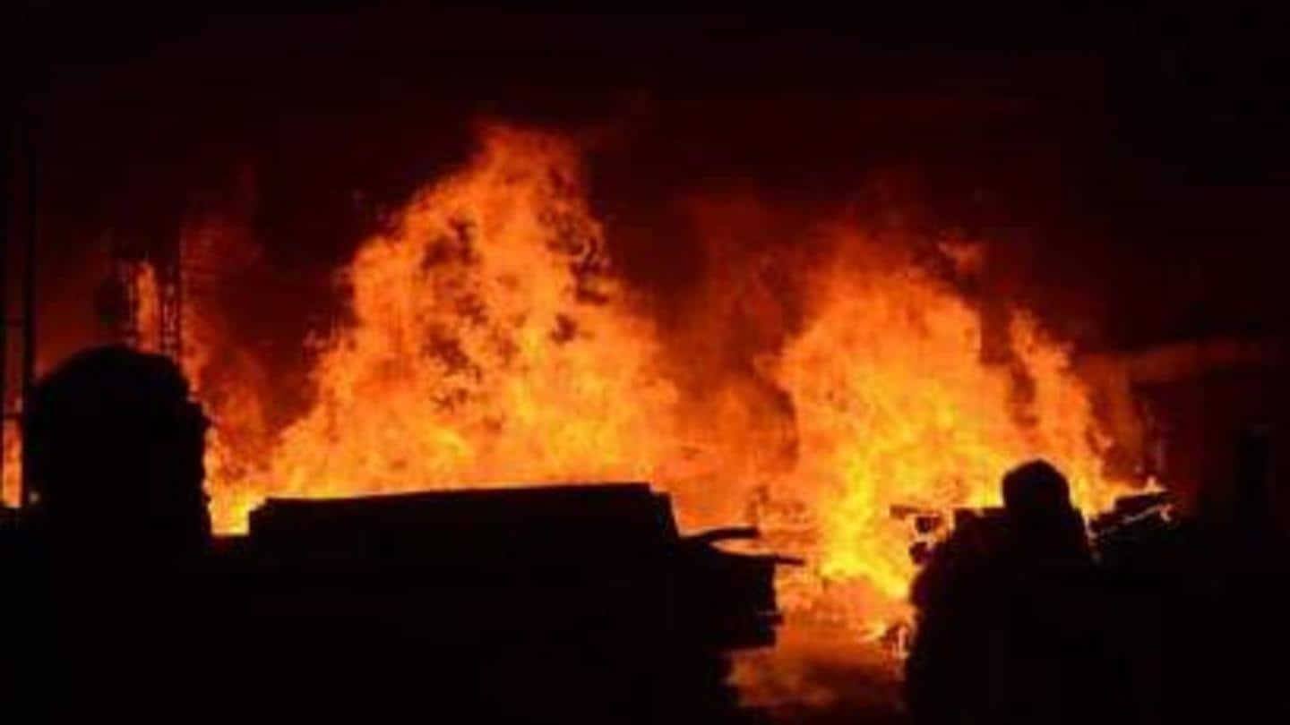 Fire occurred around 10:30 pm on Thursday Fire occurred around 10:30 pm on Thursday