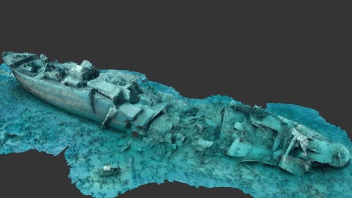 Thistlegorm Project: 360-degree online VR tour of British WWII shipwreck