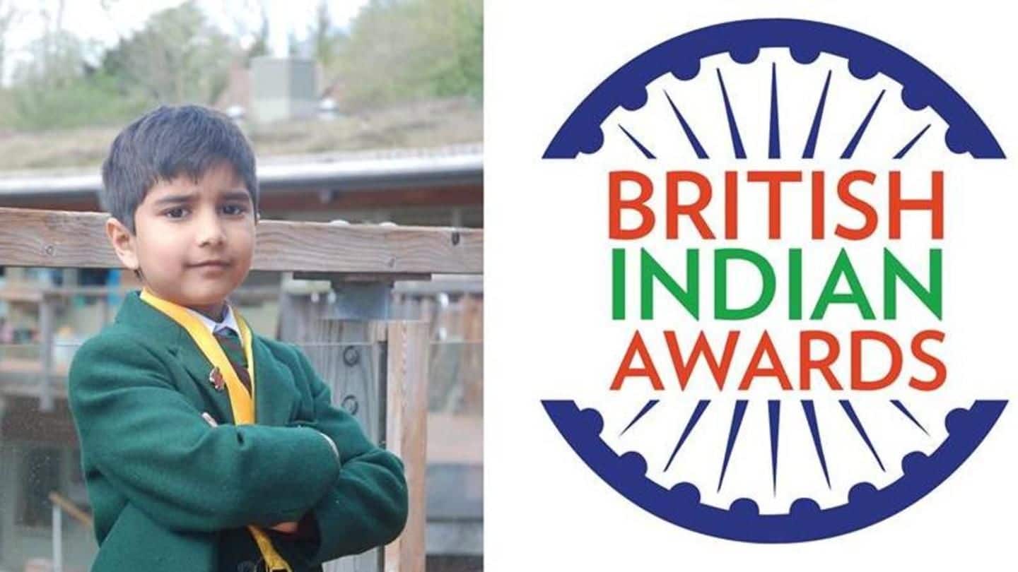 UK: 8-year-old Yoga Champ named 'British Indian of the Year'