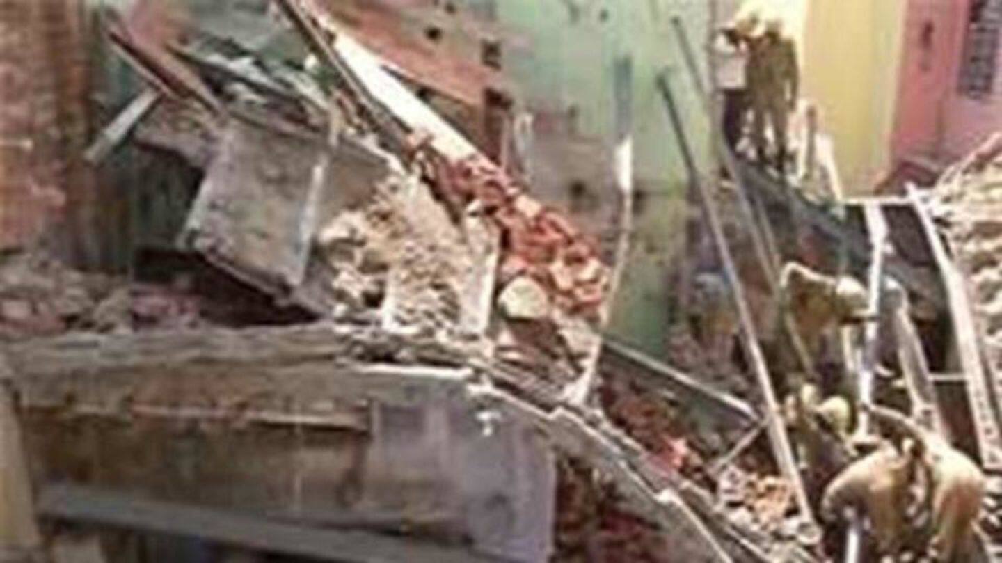 Delhi: Building collapses in Sadar Bazaar; two injured