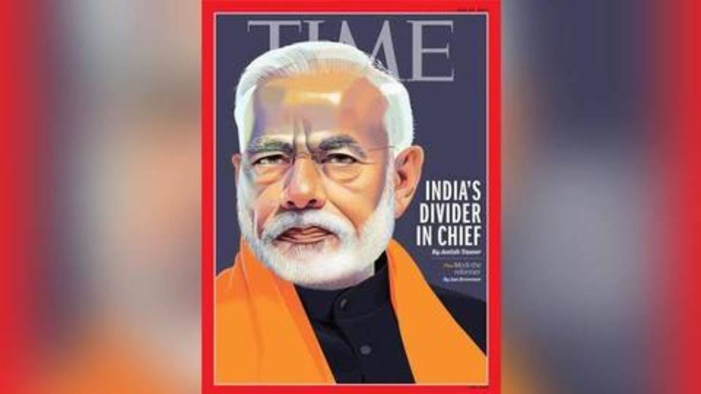 PM Modi responds to Time magazine's #DividerInChief cover story