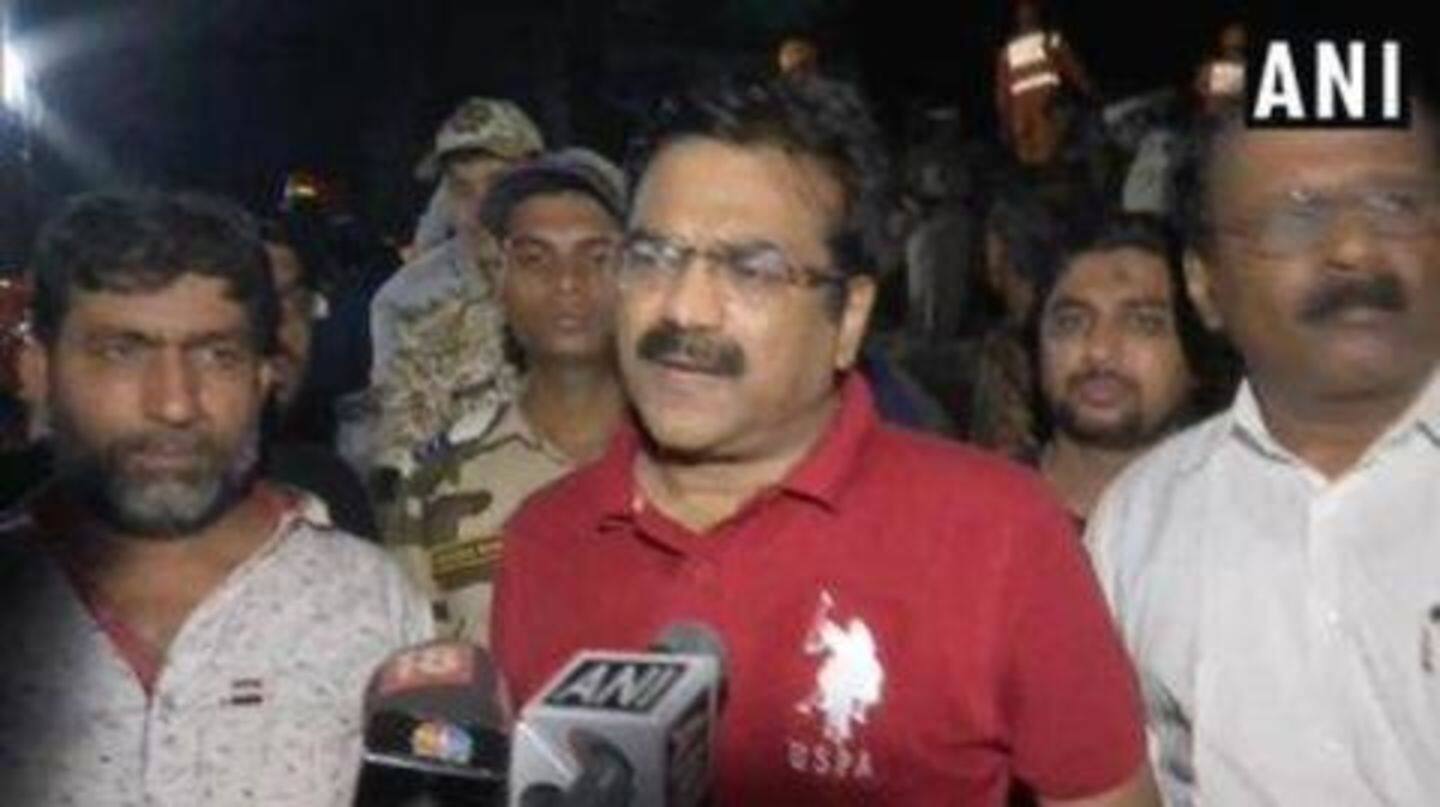 It's an 8-year-old building built illegally: Municipal Commissioner It's an 8-year-old building built illegally: Municipal Commissioner