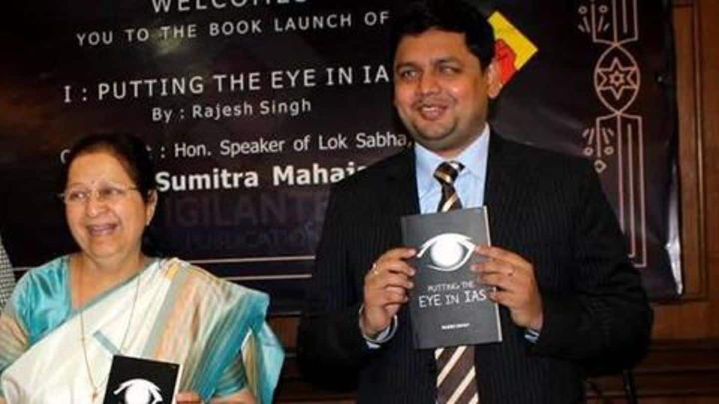 IAS officer Rajesh Singh of the 2007 batch IAS officer Rajesh Singh of the 2007 batch