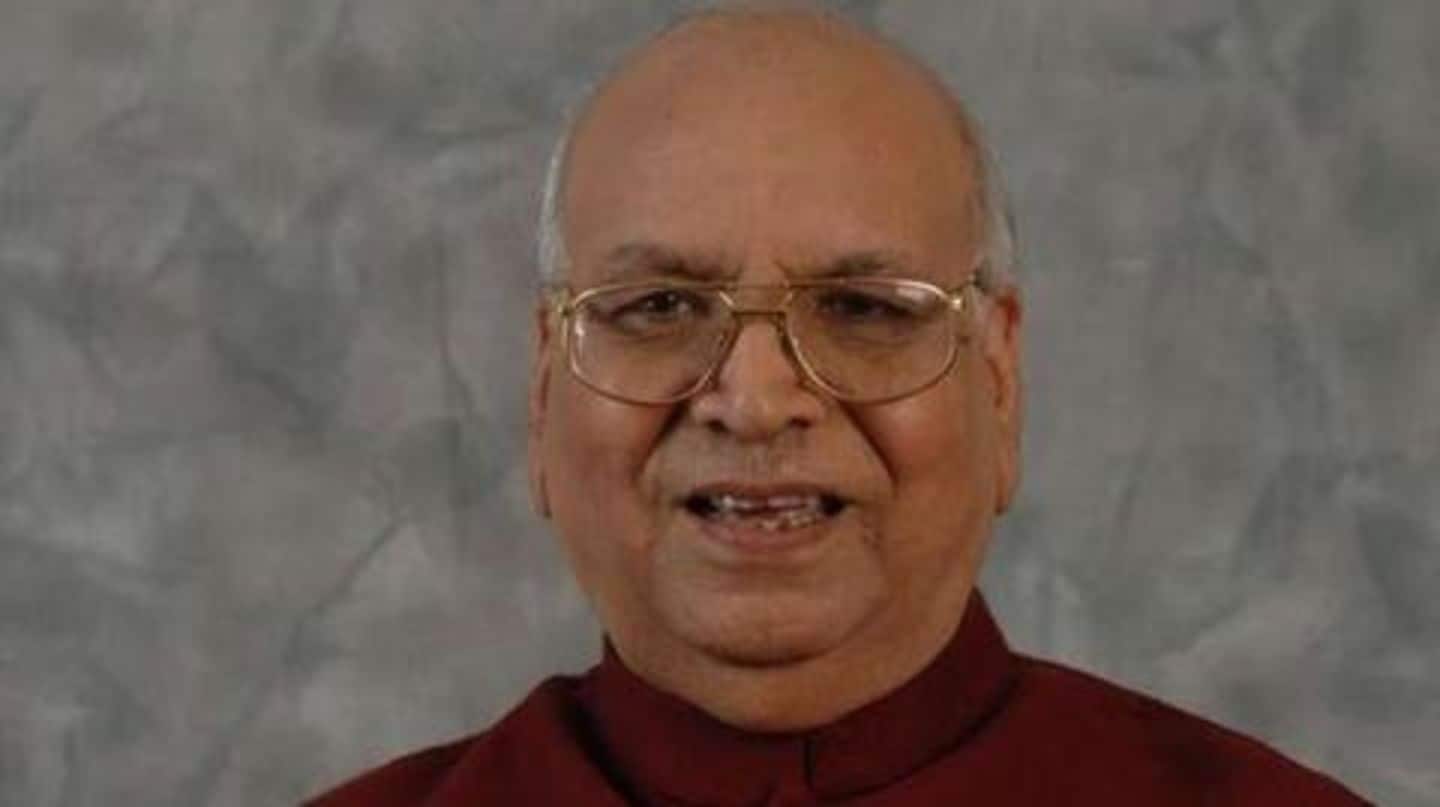 Lal Ji Tandon to replace Anandiben as Madhya Pradesh Governor Lal Ji Tandon to replace Anandiben as Madhya Pradesh Governor