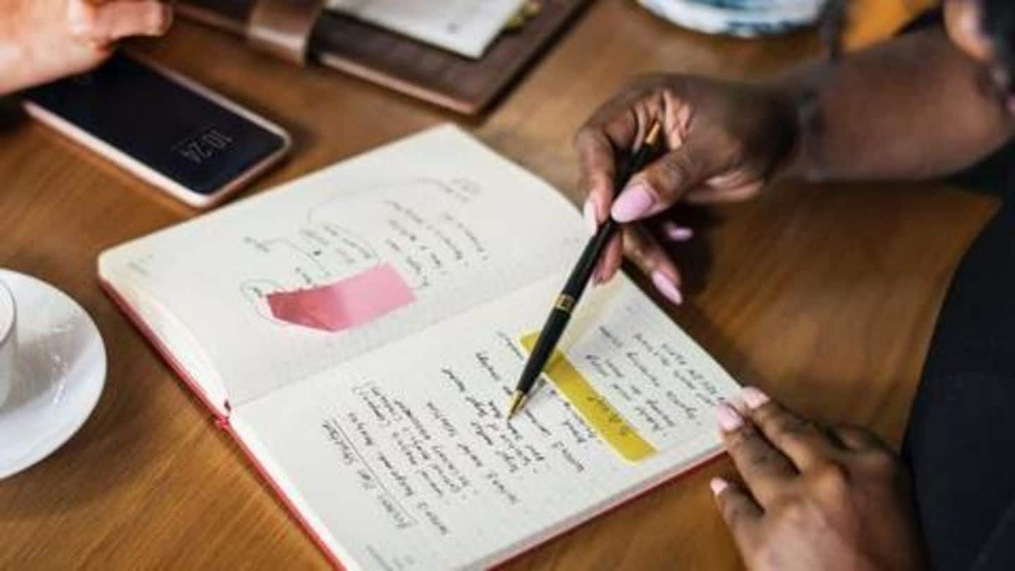 Go through self-prepared notes at the last minute Go through self-prepared notes at the last minute