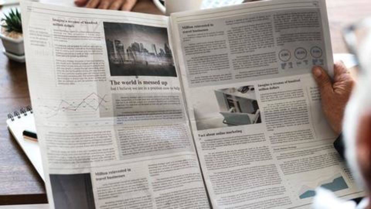 Read newspapers every day without fail to ace the exams Read newspapers every day without fail to ace the exams