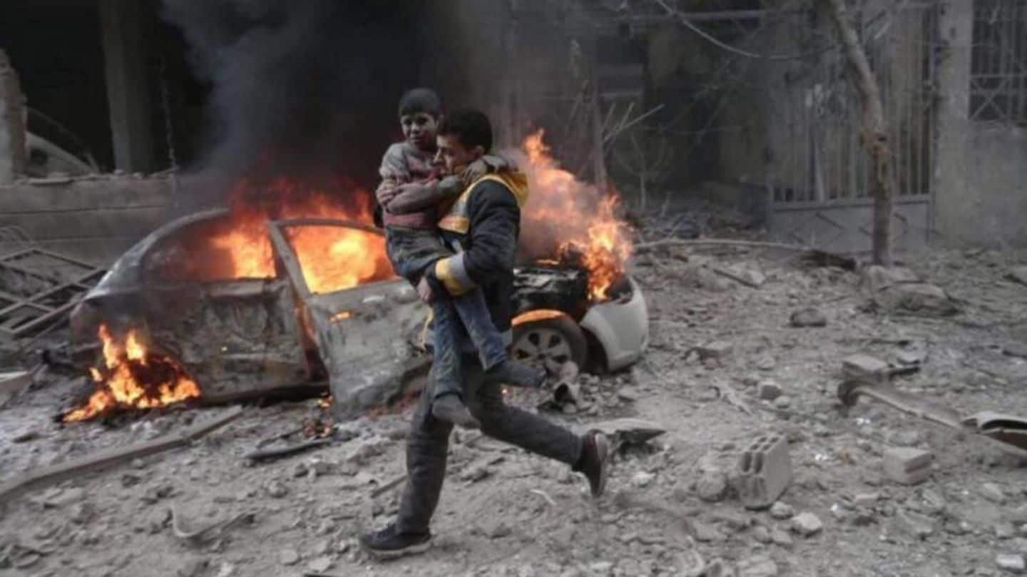 Warplanes even targeted civilians as they were fleeing: Observatory Warplanes even targeted civilians as they were fleeing: Observatory