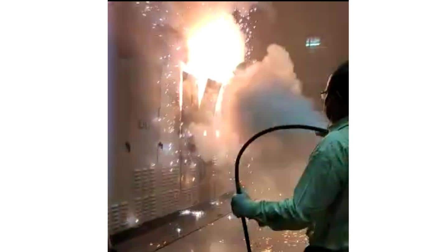 At least 25 people were on duty when fire occurred At least 25 people were on duty when fire occurred