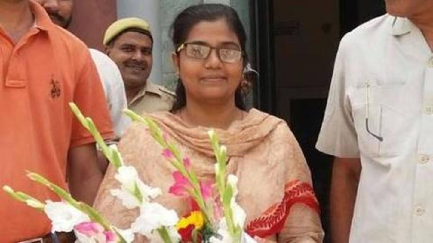 Vaishali Sharma topped in physical disability category, battling 80% hearing-loss Vaishali Sharma topped in physical disability category, battling 80% hearing-loss