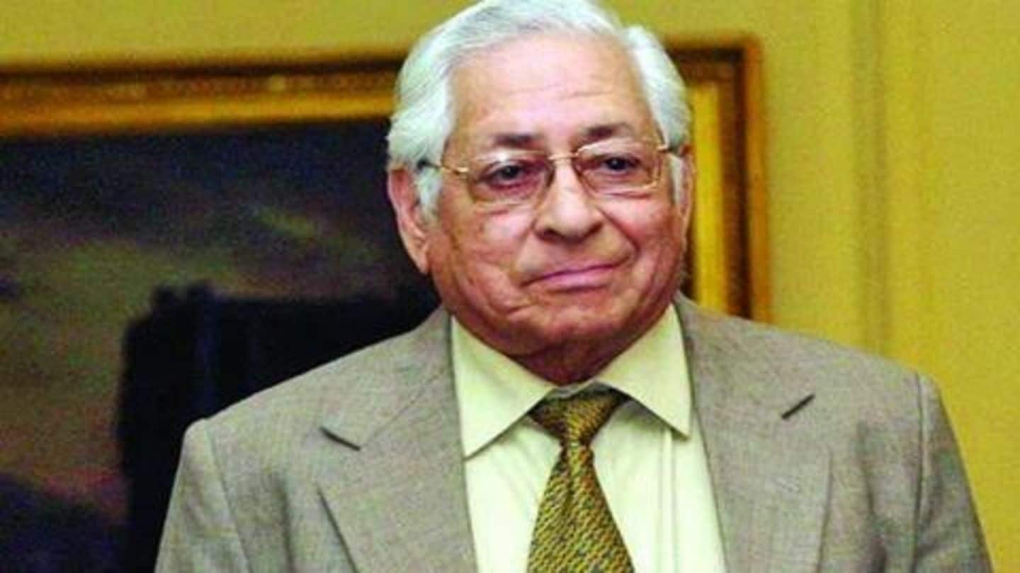 Soli Sorabjee, the former Attorney-General for India Soli Sorabjee, the former Attorney-General for India