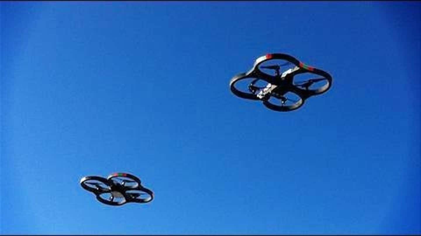 Record-breaking drone swarm: China launches 119 drones at once