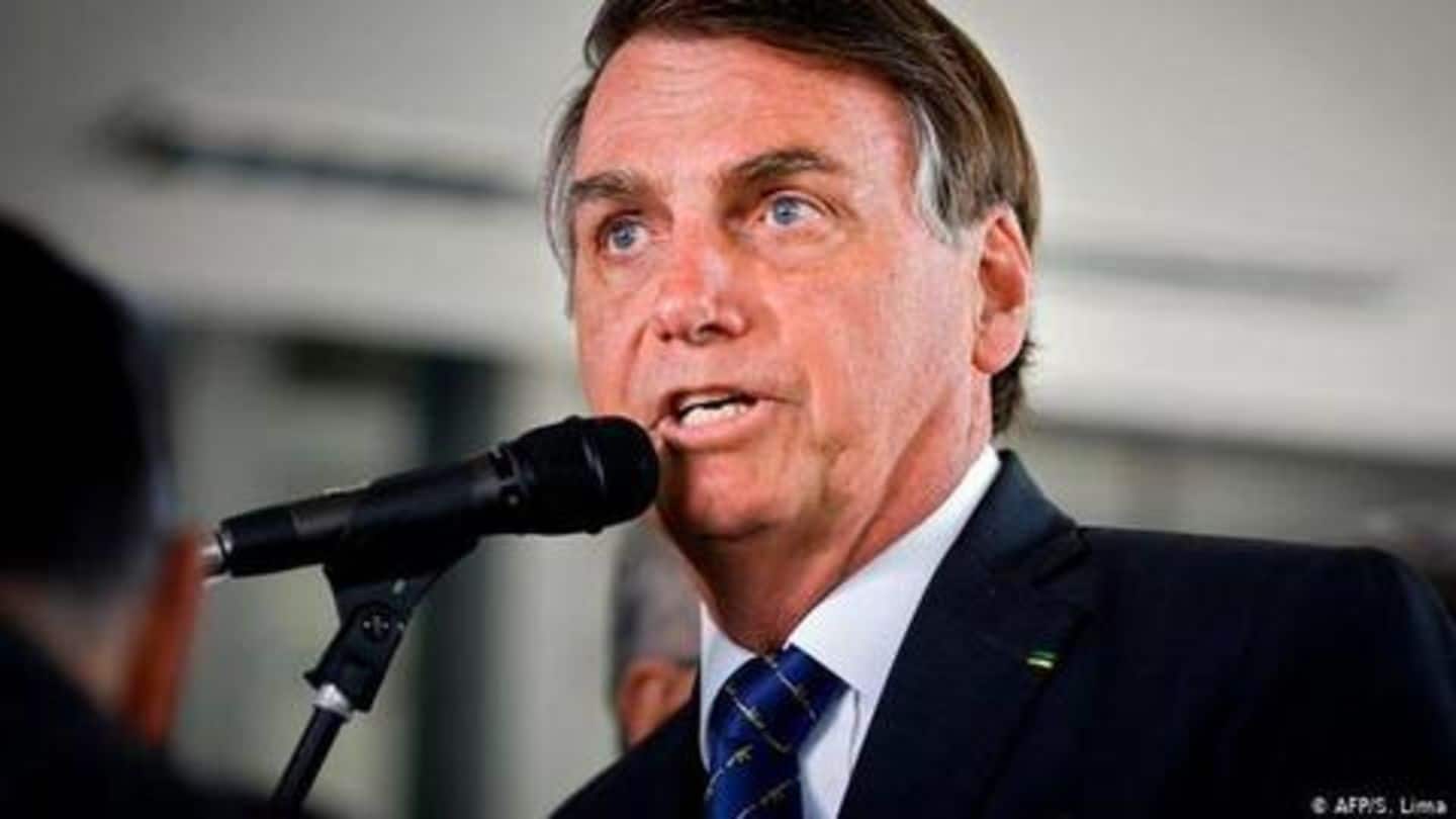 Brazilian President Jair Bolsonaro tests positive for coronavirus: Reports