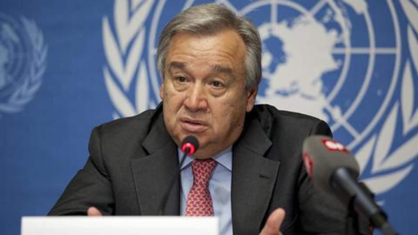 Guterres urges Lankan President to allow vote in Parliament soon