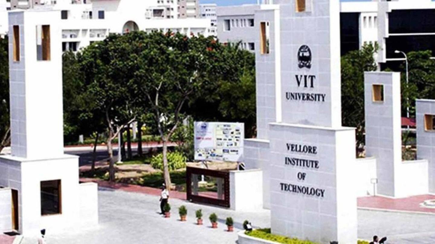 Vellore Institute of Technology, one of the top tech institutes Vellore Institute of Technology, one of the top tech institutes