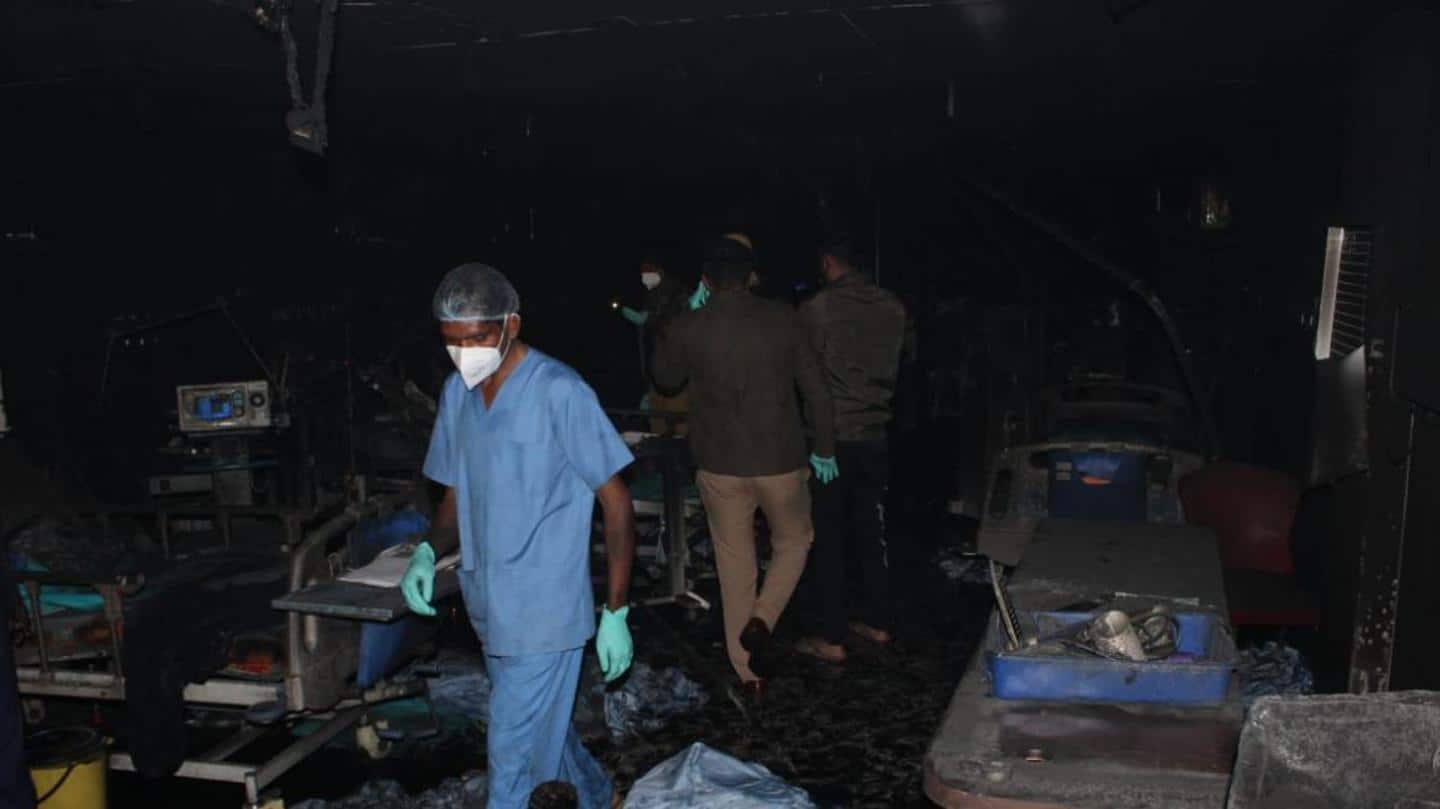 Gujarat: Fire at Rajkot COVID-19 hospital's ICU claims 5 lives