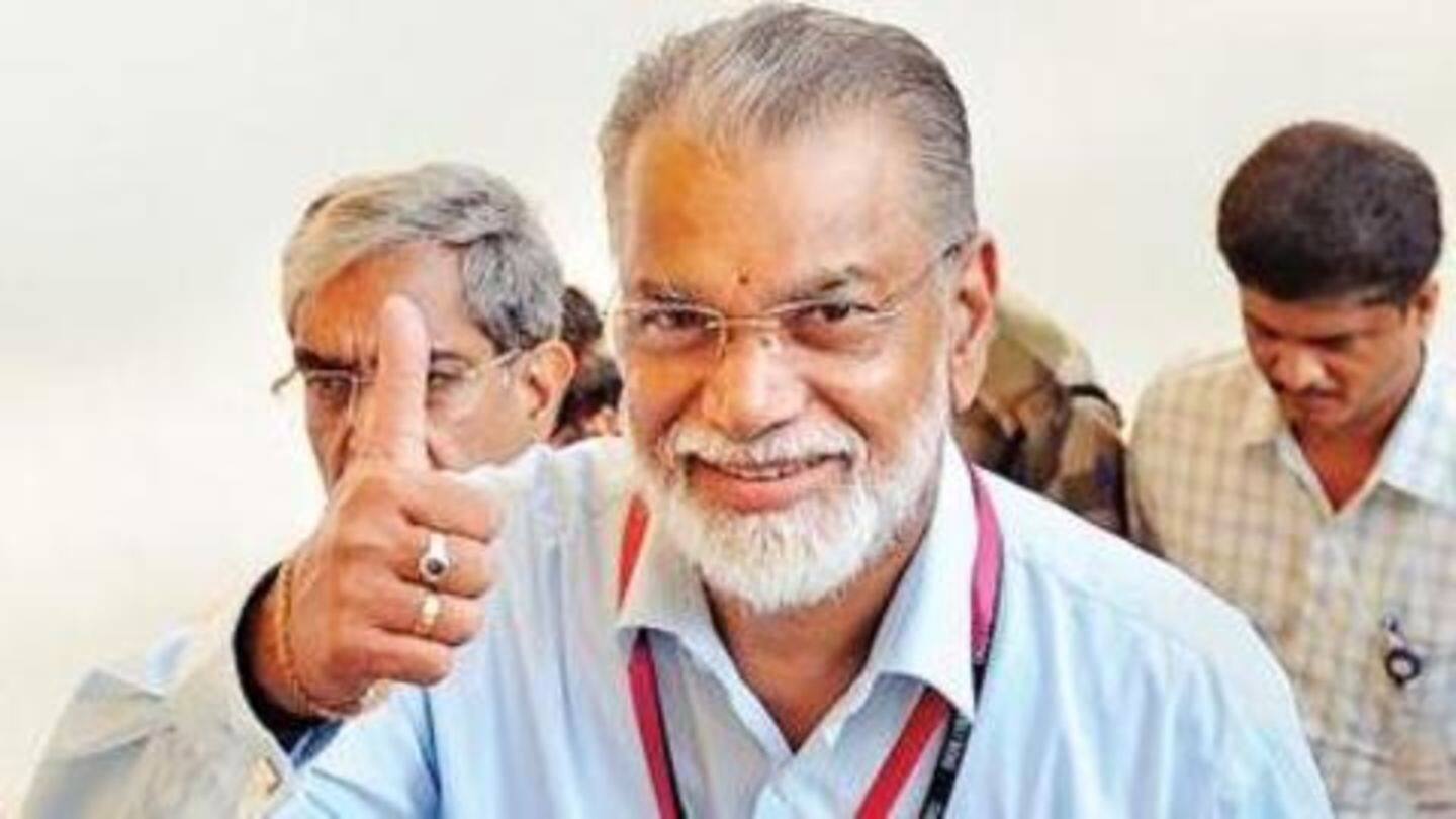 Former ISRO chief K Radhakrishnan is an IIM-B alumnus Former ISRO chief K Radhakrishnan is an IIM-B alumnus