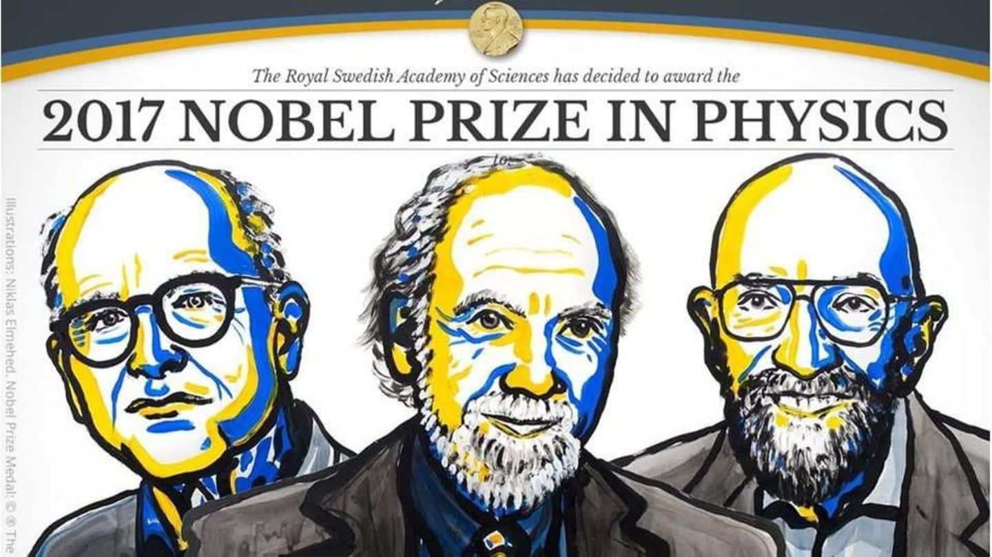 Nobel Prize in Physics awarded to three US gravitational-wave scientists