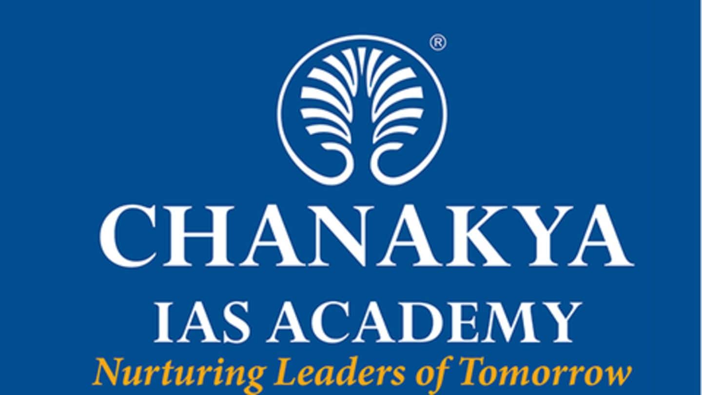 Chanakya IAS Academy offers Prelims, Mains online test series Chanakya IAS Academy offers Prelims, Mains online test series