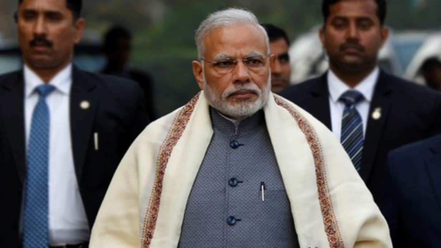 #ModiInUP: PM Modi on late-night tour inspects development-projects in Varanasi