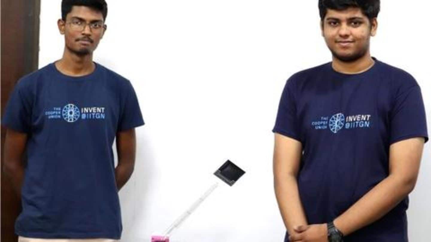 IIT-Gandhinagar students develop device to block sun glare, prevent accidents