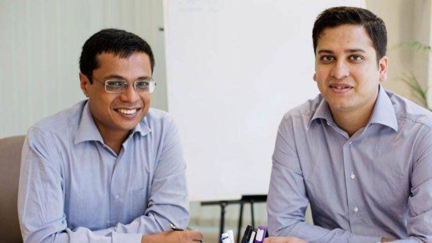 The founders of Flipkart: Sachin and Binny Bansal The founders of Flipkart: Sachin and Binny Bansal