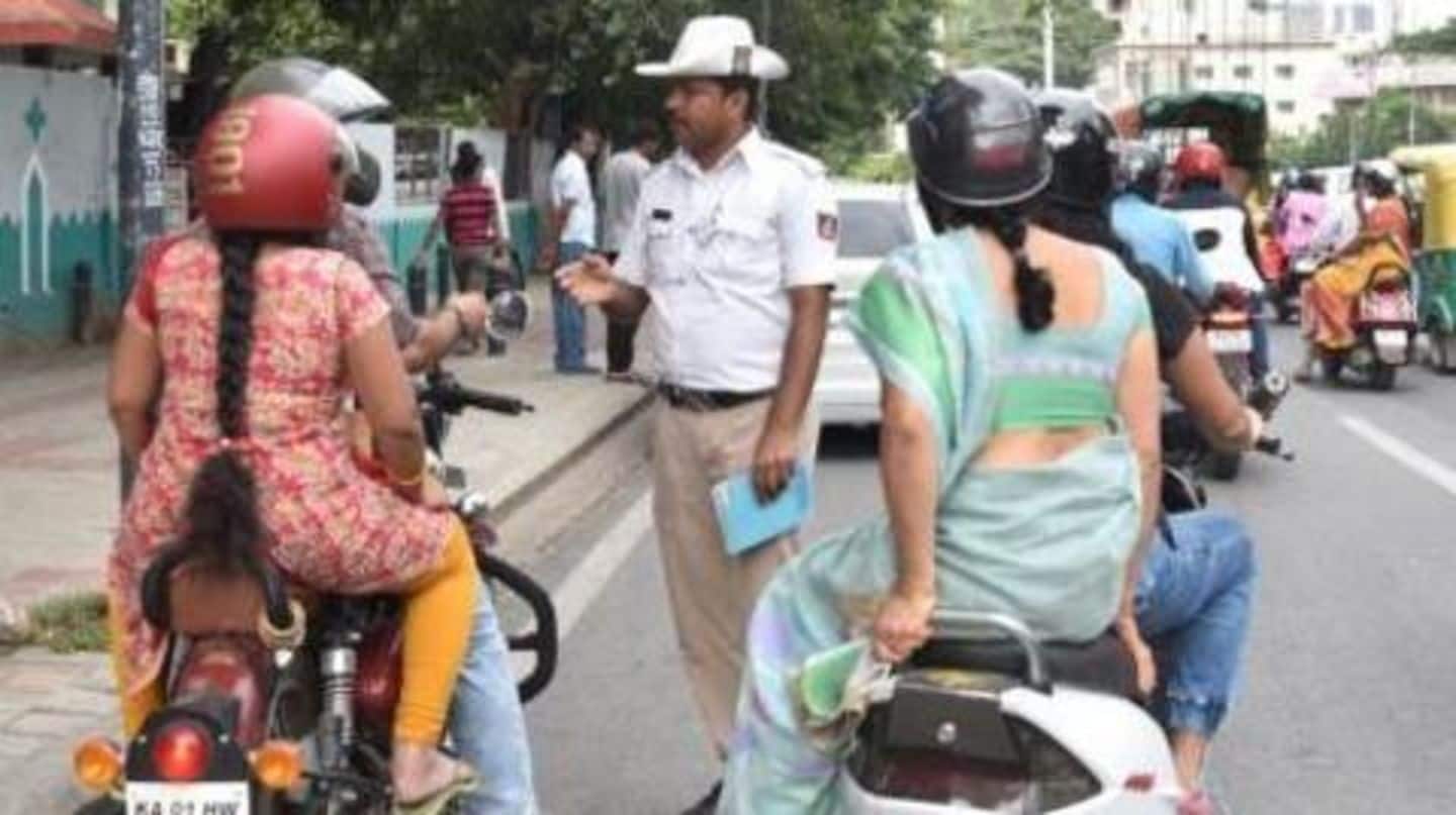 People driving without a license will be fined Rs. 5,000 People driving without a license will be fined Rs. 5,000