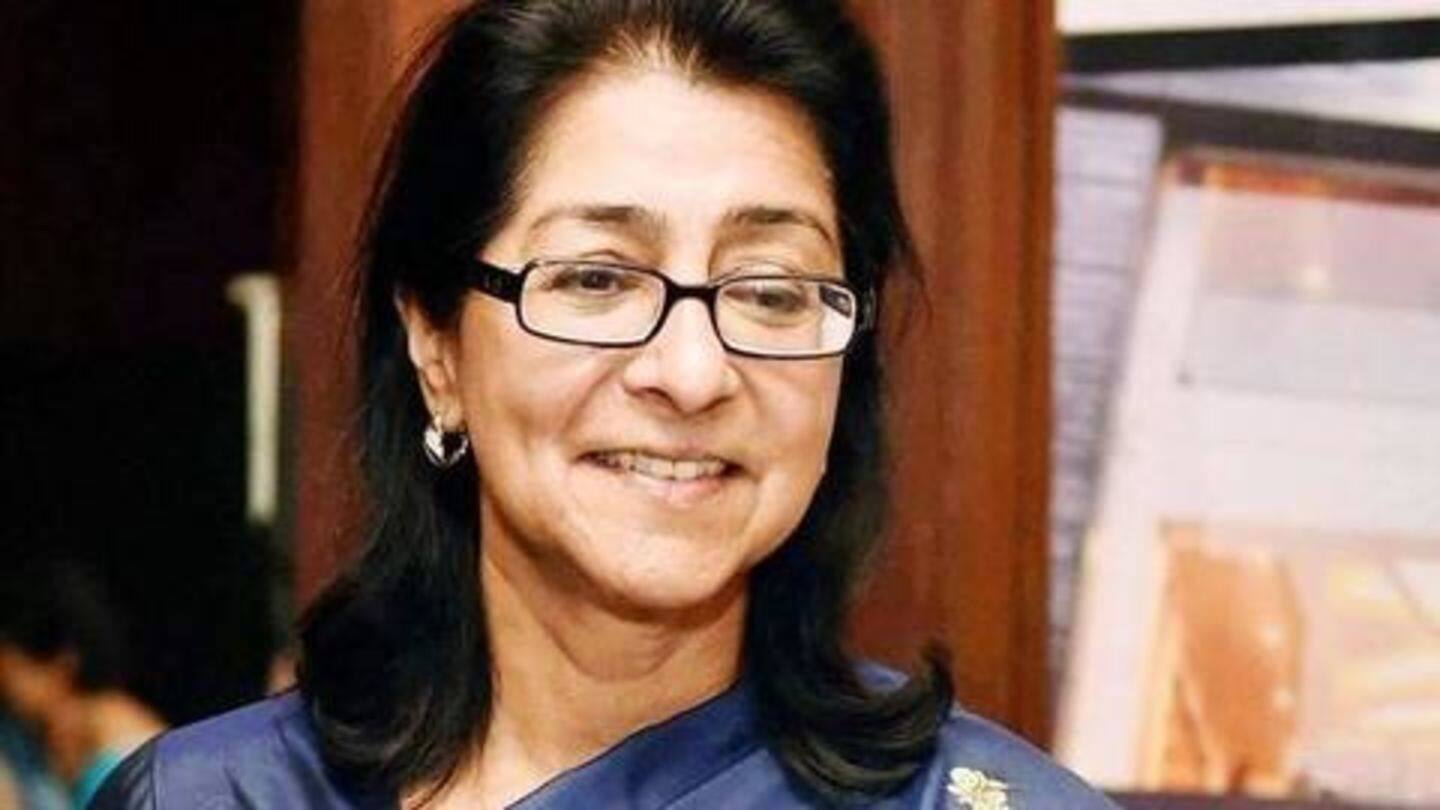 Naina Lal Kidwai, the former CEO of HSBC India Naina Lal Kidwai, the former CEO of HSBC India