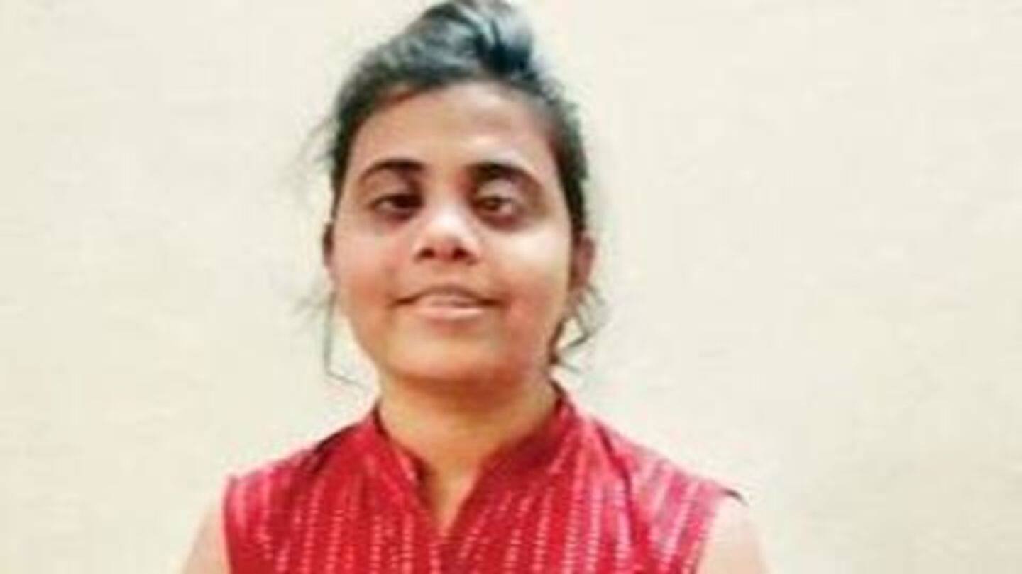 Pranjal lost her eyesight at the age of 6 Pranjal lost her eyesight at the age of 6