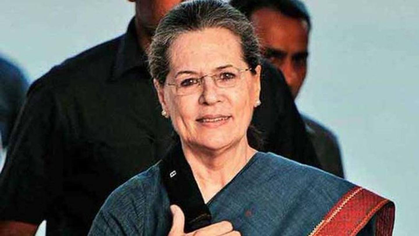 Sonia held virtual meeting with Rajya Sabha MPs on Thursday Sonia held virtual meeting with Rajya Sabha MPs on Thursday