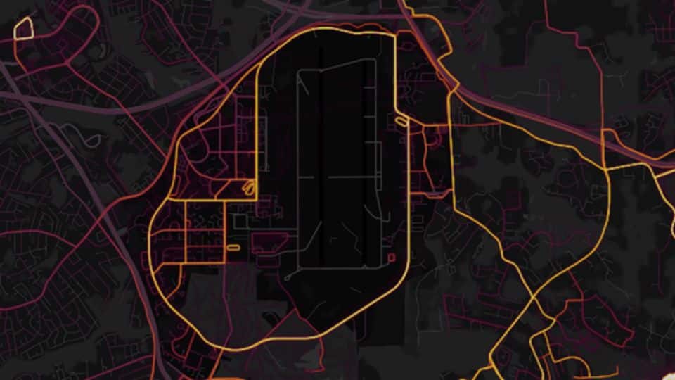 Fitness app Strava "accidentally" reveals secret army locations across countries