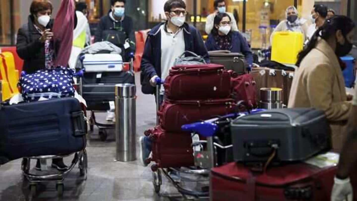 Delhi Airport: Chaos over revised COVID-19 rules for UK returnees